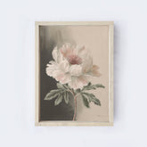 Vintage Peony Painting A14